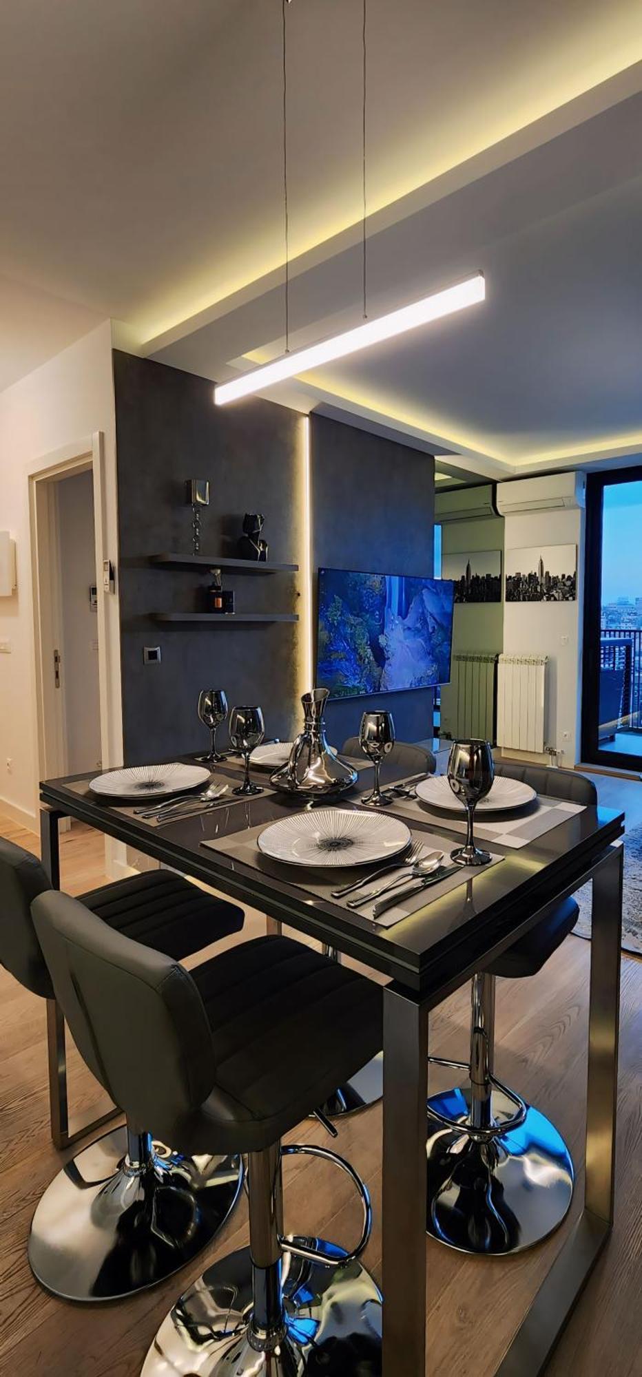 Belgrade Waterfront 16Th Fl Lux Apt. W/ City View Εξωτερικό φωτογραφία