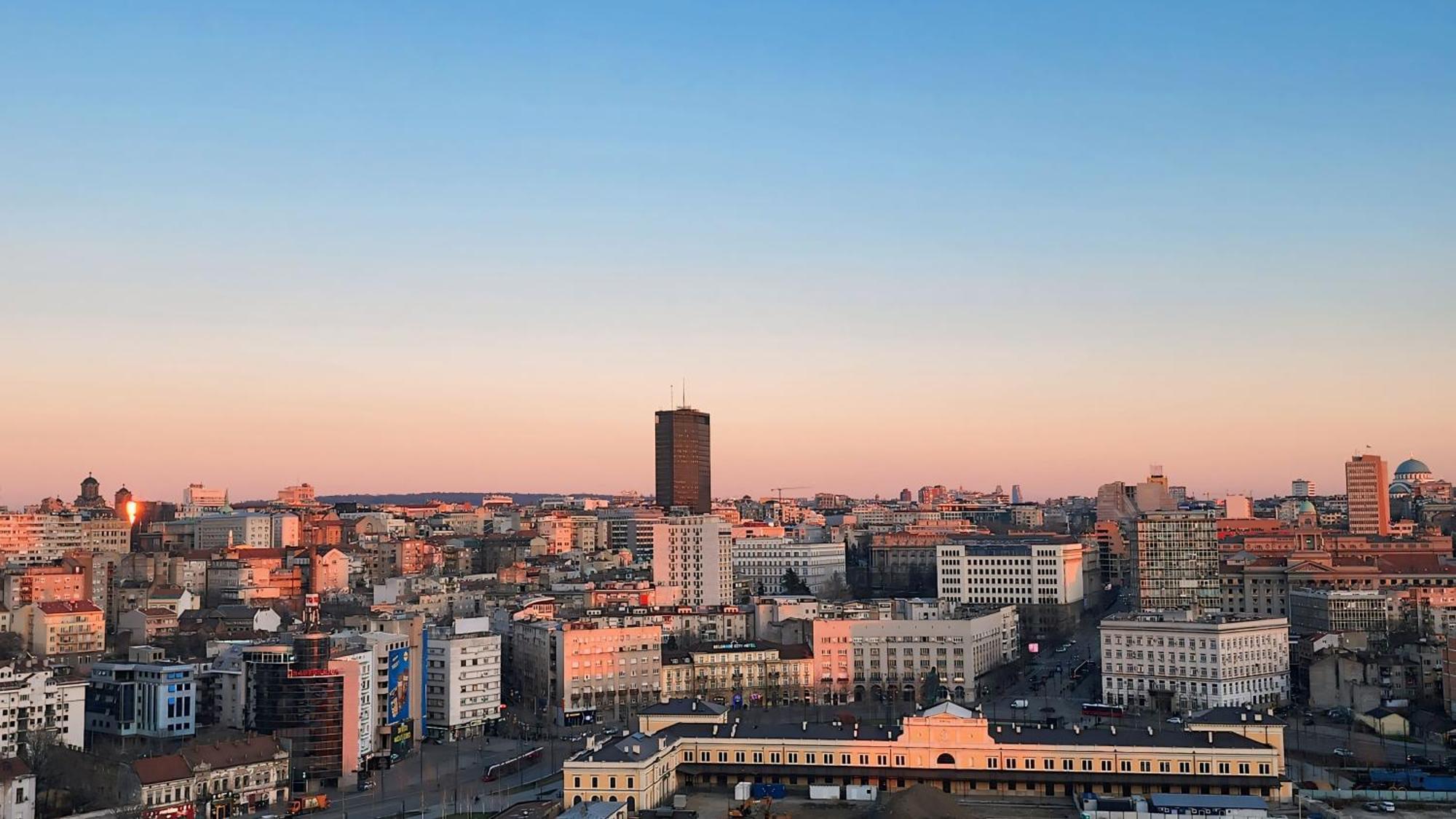 Belgrade Waterfront 16Th Fl Lux Apt. W/ City View Εξωτερικό φωτογραφία