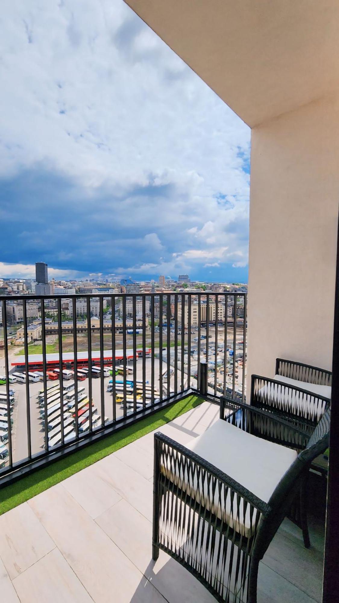 Belgrade Waterfront 16Th Fl Lux Apt. W/ City View Εξωτερικό φωτογραφία