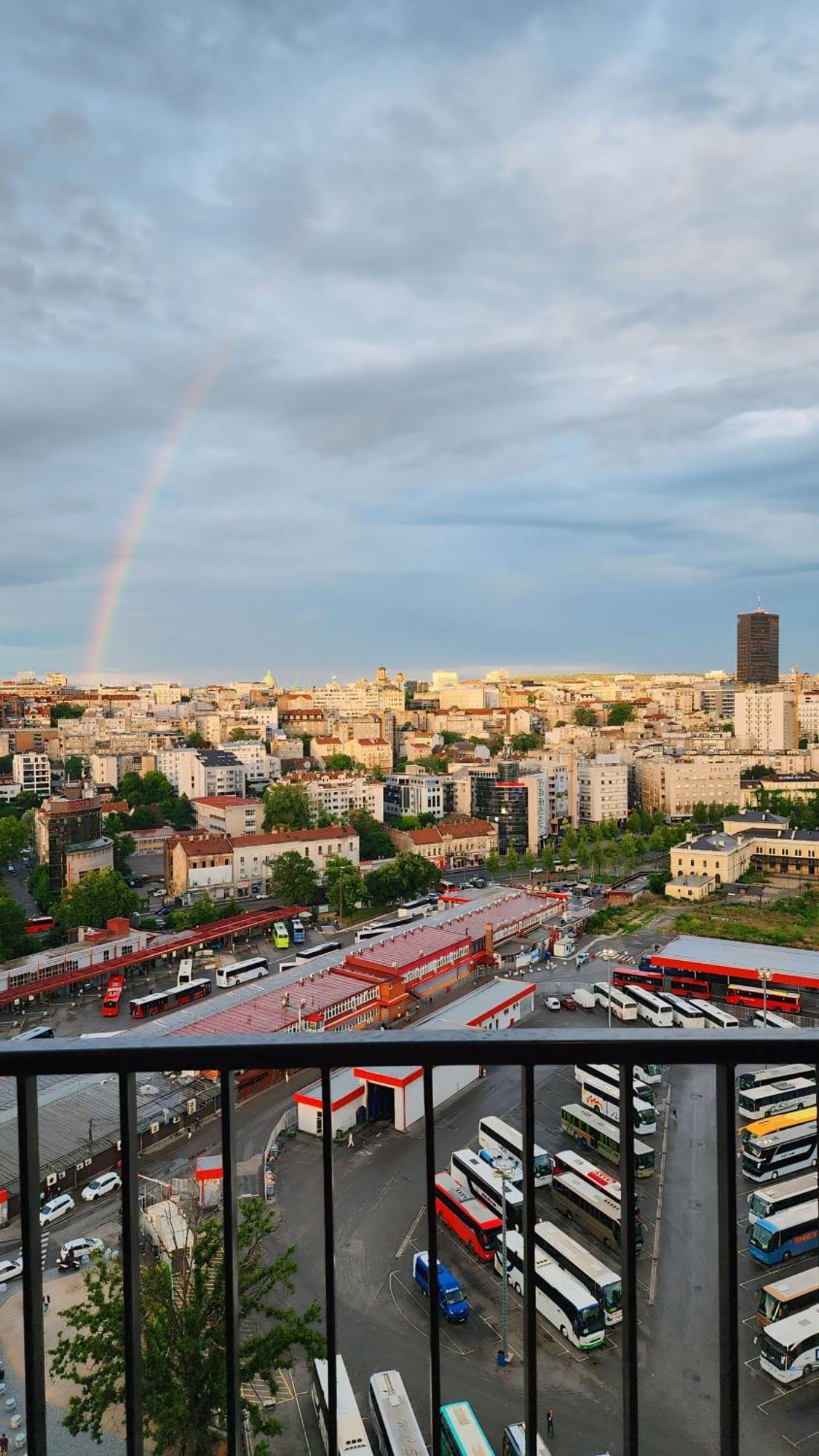 Belgrade Waterfront 16Th Fl Lux Apt. W/ City View Εξωτερικό φωτογραφία